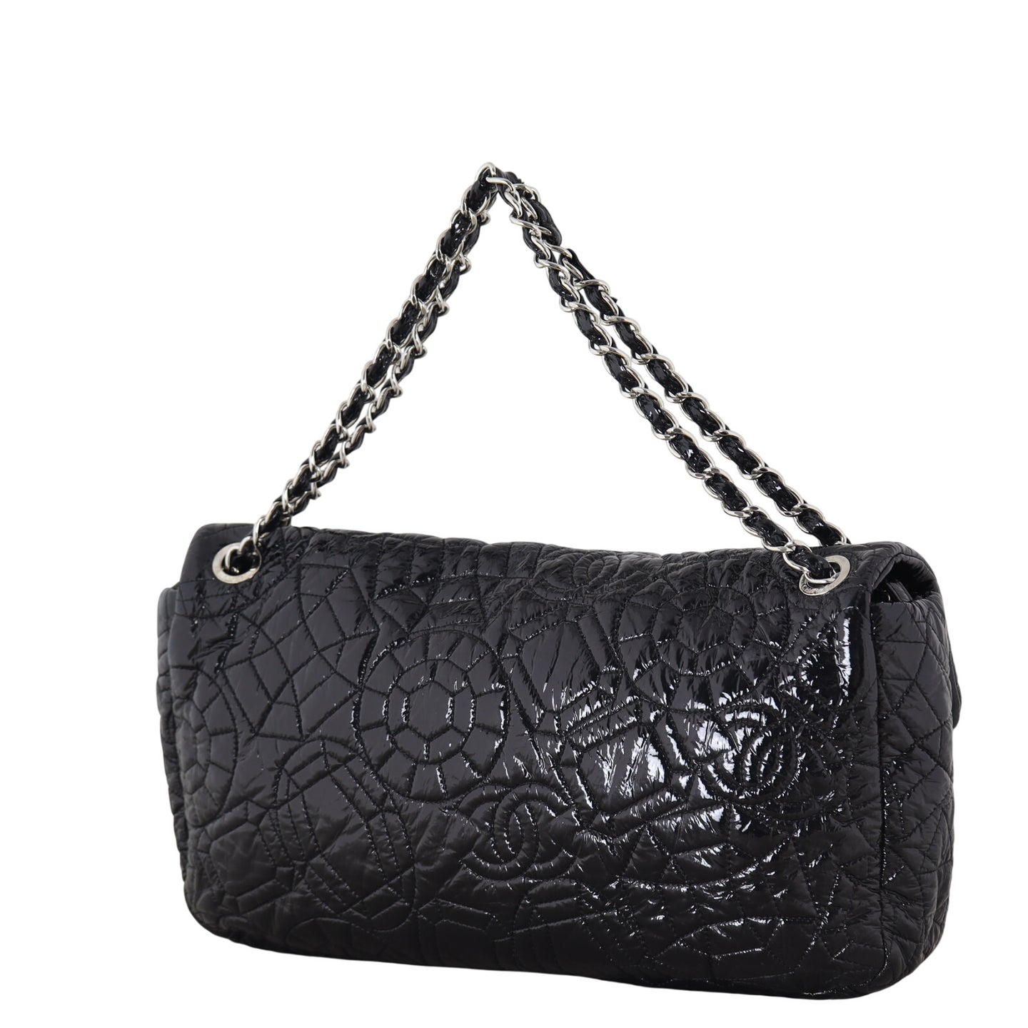 Chanel Graphic Edge Flap Bag Vinyl