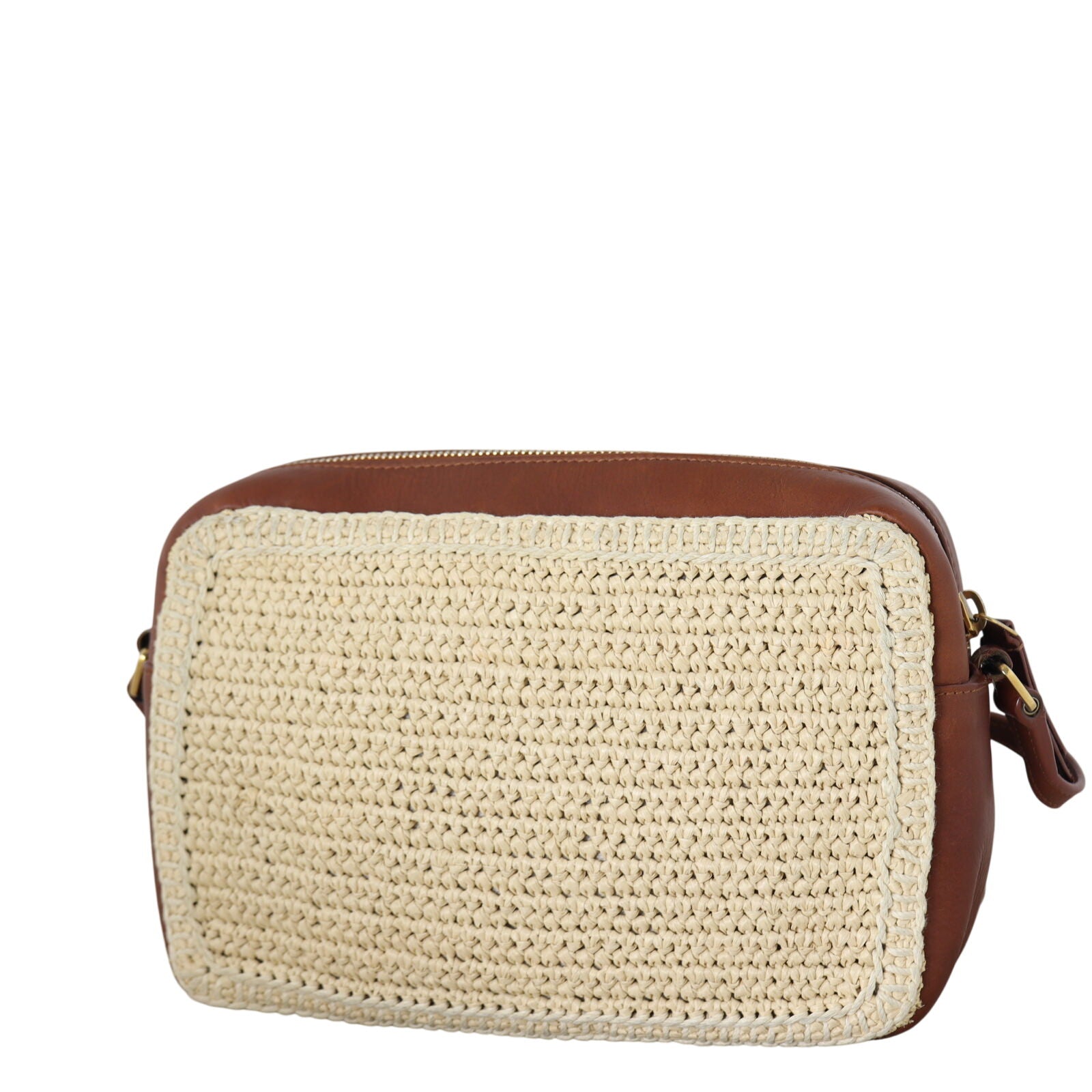 Saint Laurent Lou Camera Bag Raffia