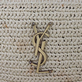 Saint Laurent Lou Camera Bag Raffia