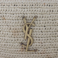 Saint Laurent Lou Camera Bag Raffia