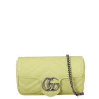 Gucci GG Marmont Matelasse Super Mini Shoulder Bag