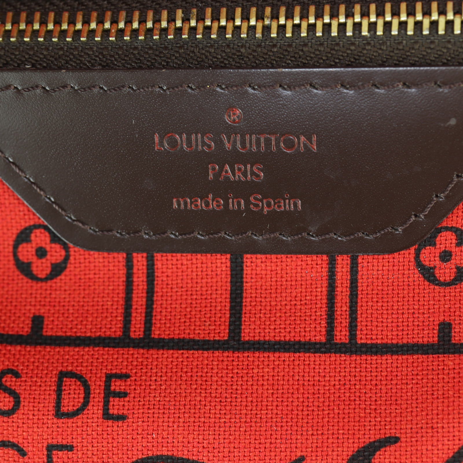 Louis Vuitton Neverfull MM Damier Ebene