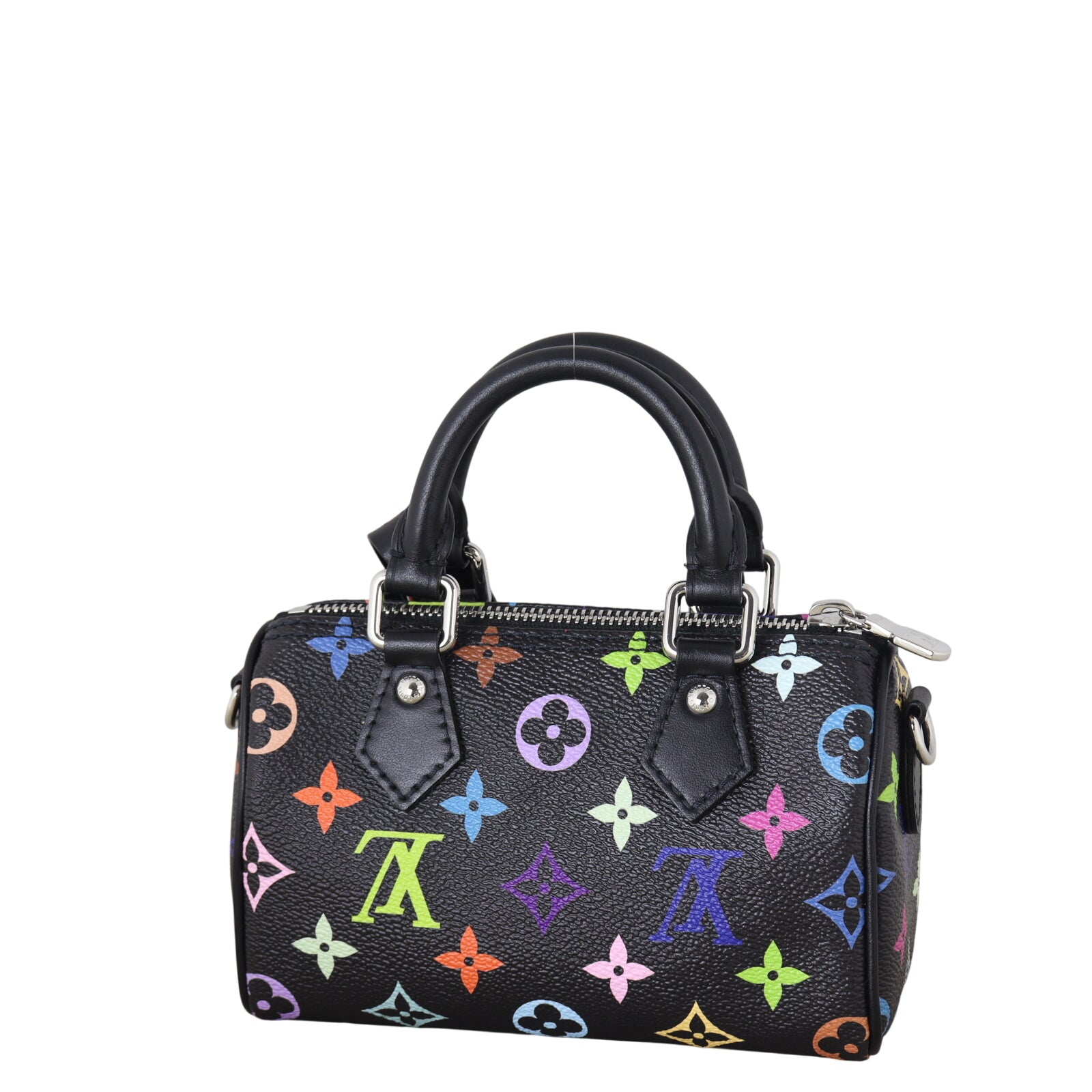 Louis Vuitton x Takashi Murakami Nano Speedy Monogram Multicolore