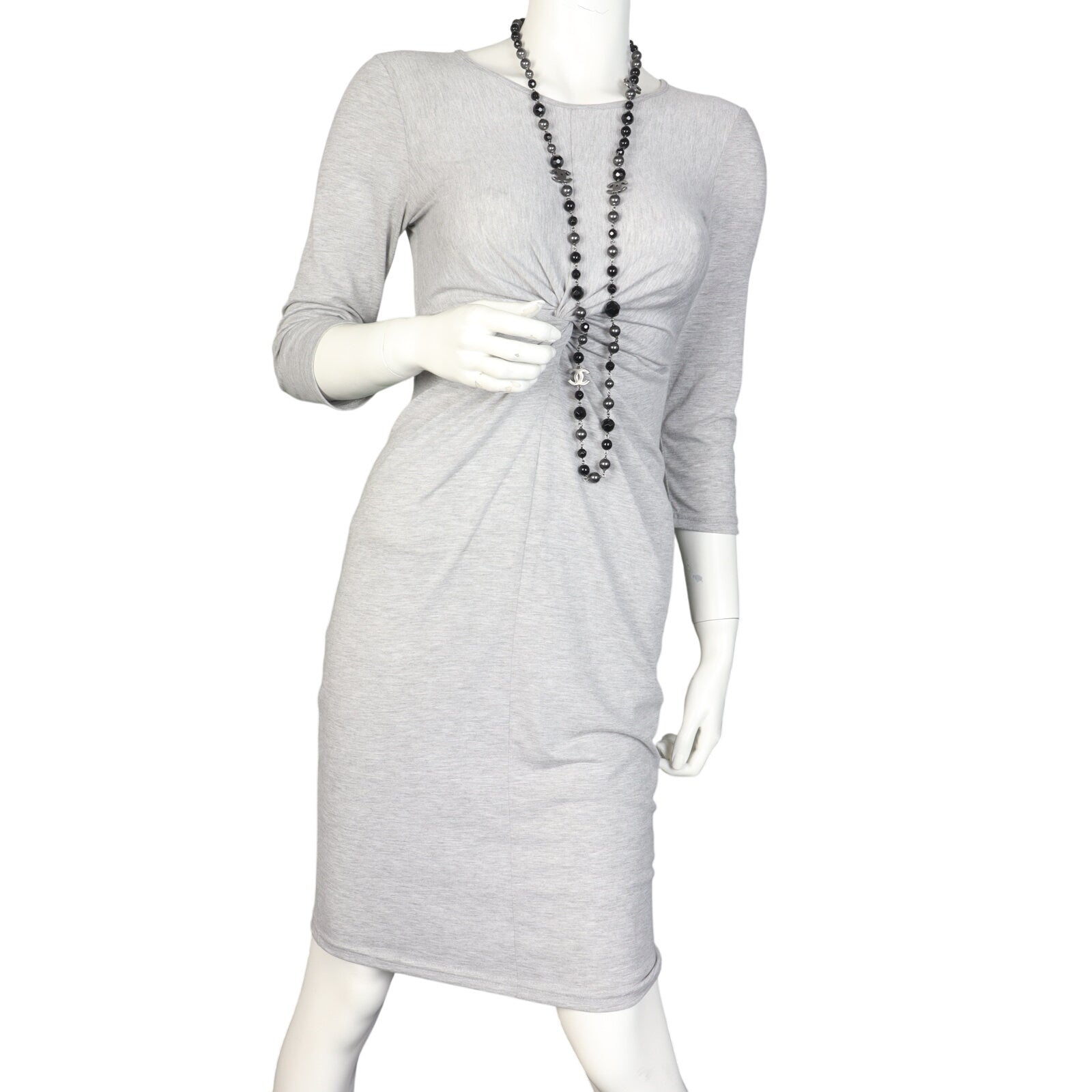 Chanel CC Beaded Long Necklace