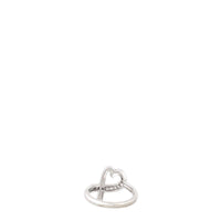 Tiffany & Co Paloma Picasso Loving Heart 18k White Gold Ring