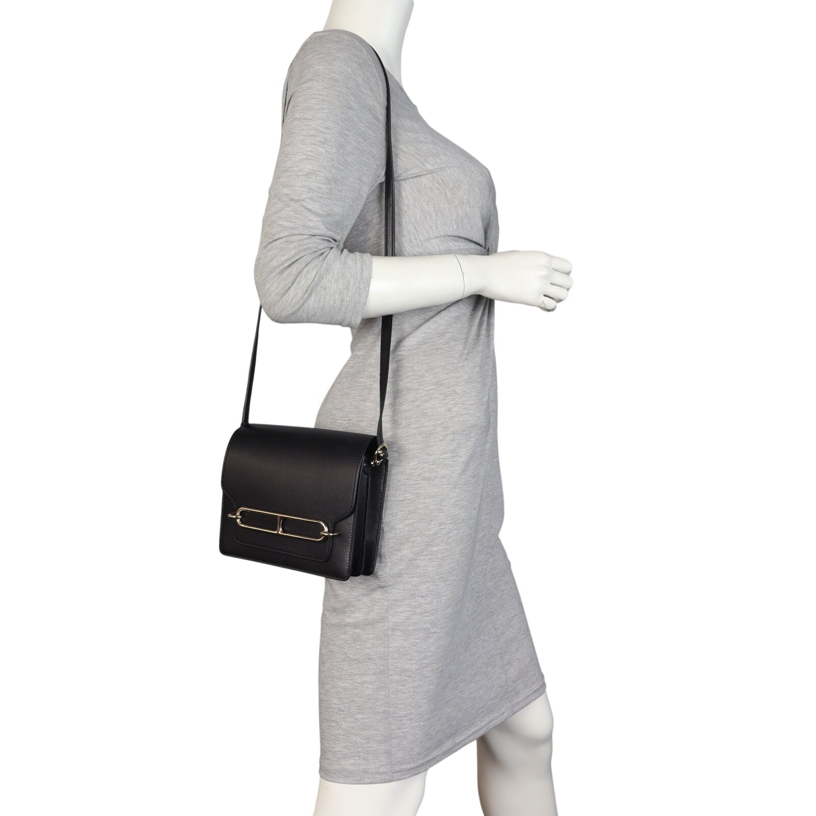 Hermes Mini Sac Roulis Evergrain