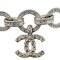 Chanel Crystal CC Pearl Bracelet
