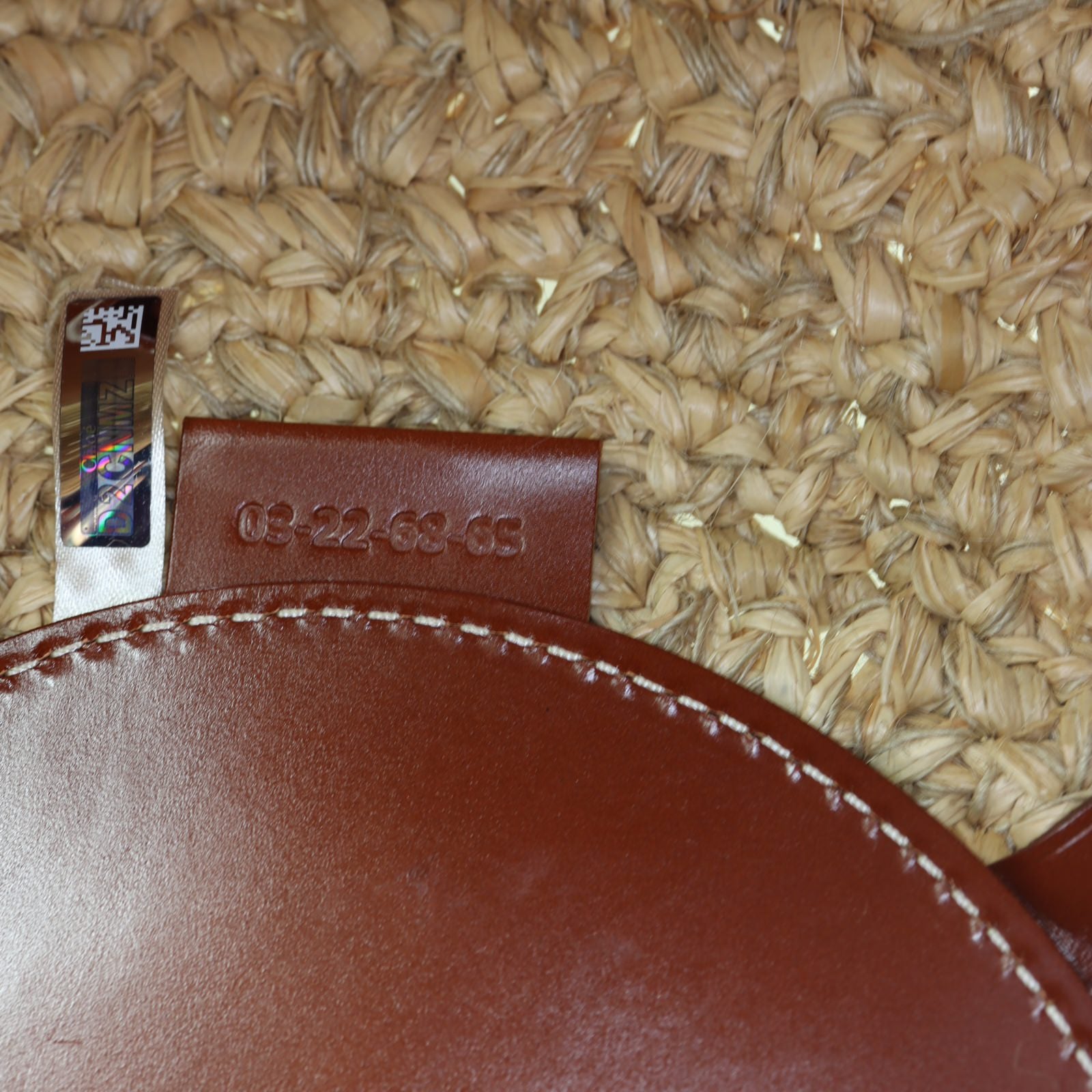 Chloe Straw Basket Bag Medium