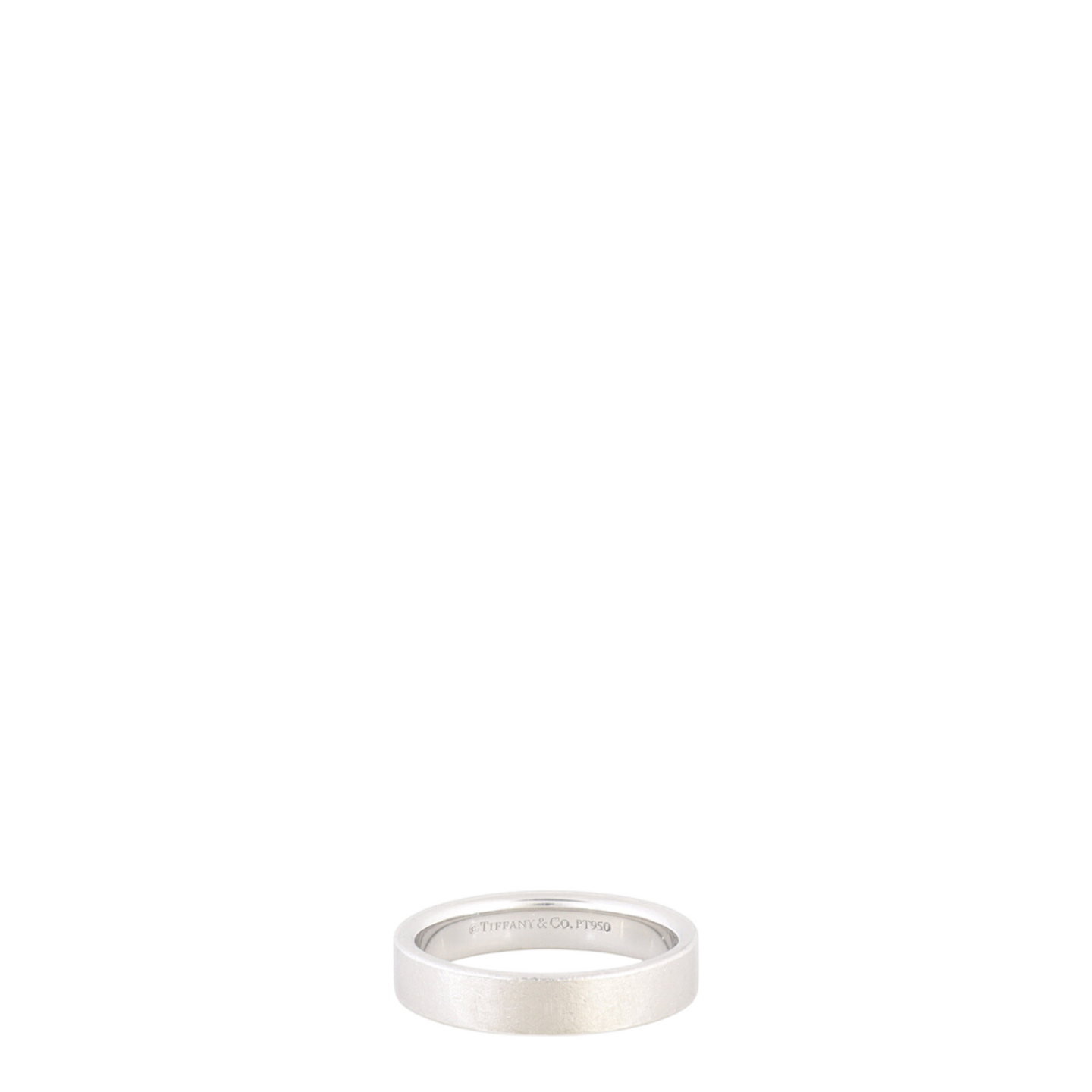 Tiffany & Co Platinum 4mm Band Ring