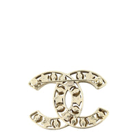 Chanel Crystal CC Brooch