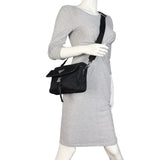 Prada Re-Nylon Saffiano Single Buckle Shoulder Bag
