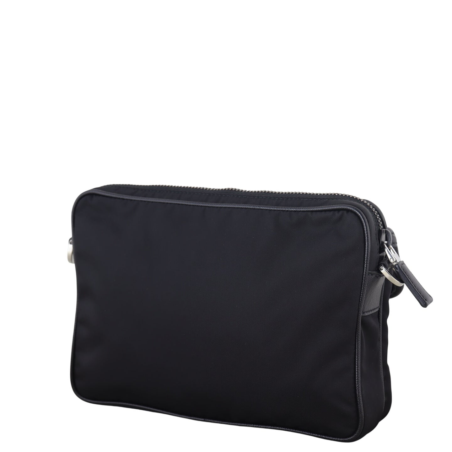 Prada Re-Nylon Saffiano Single Buckle Shoulder Bag