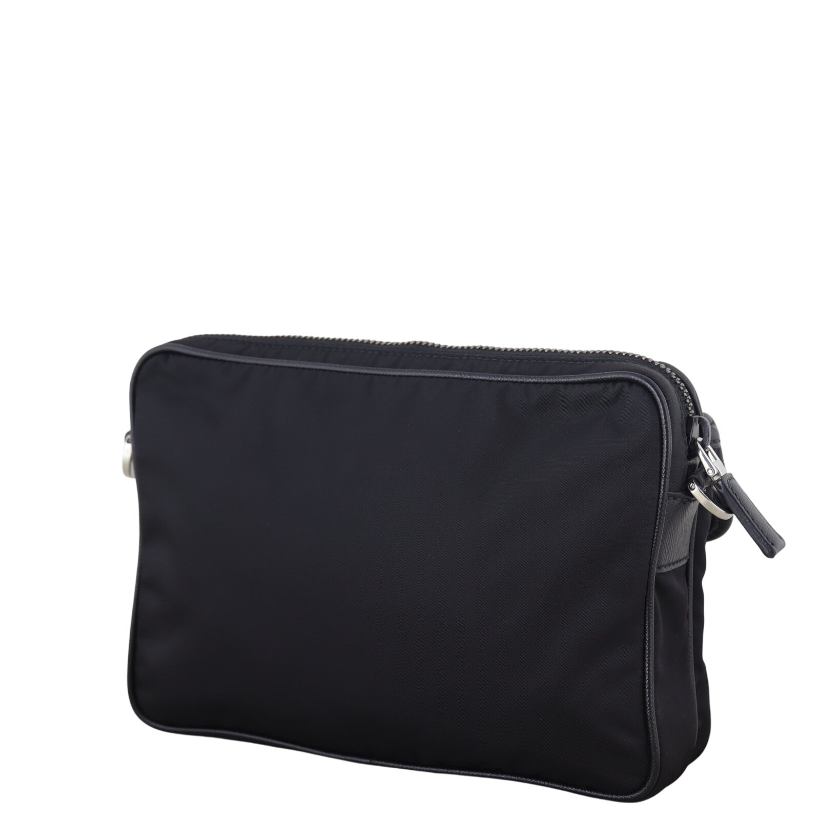 Prada Re-Nylon Saffiano Single Buckle Shoulder Bag