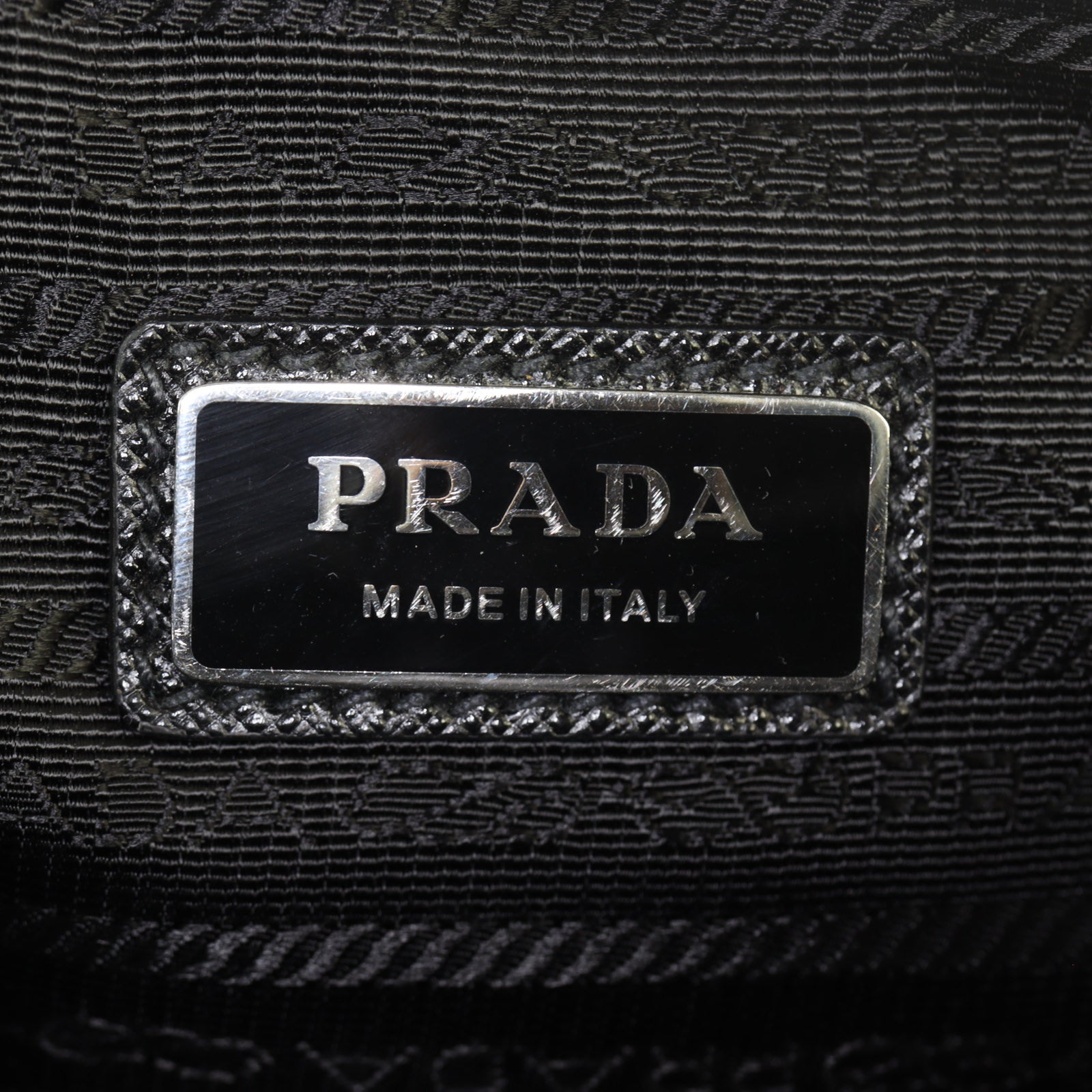 Prada Re-Nylon Saffiano Single Buckle Shoulder Bag