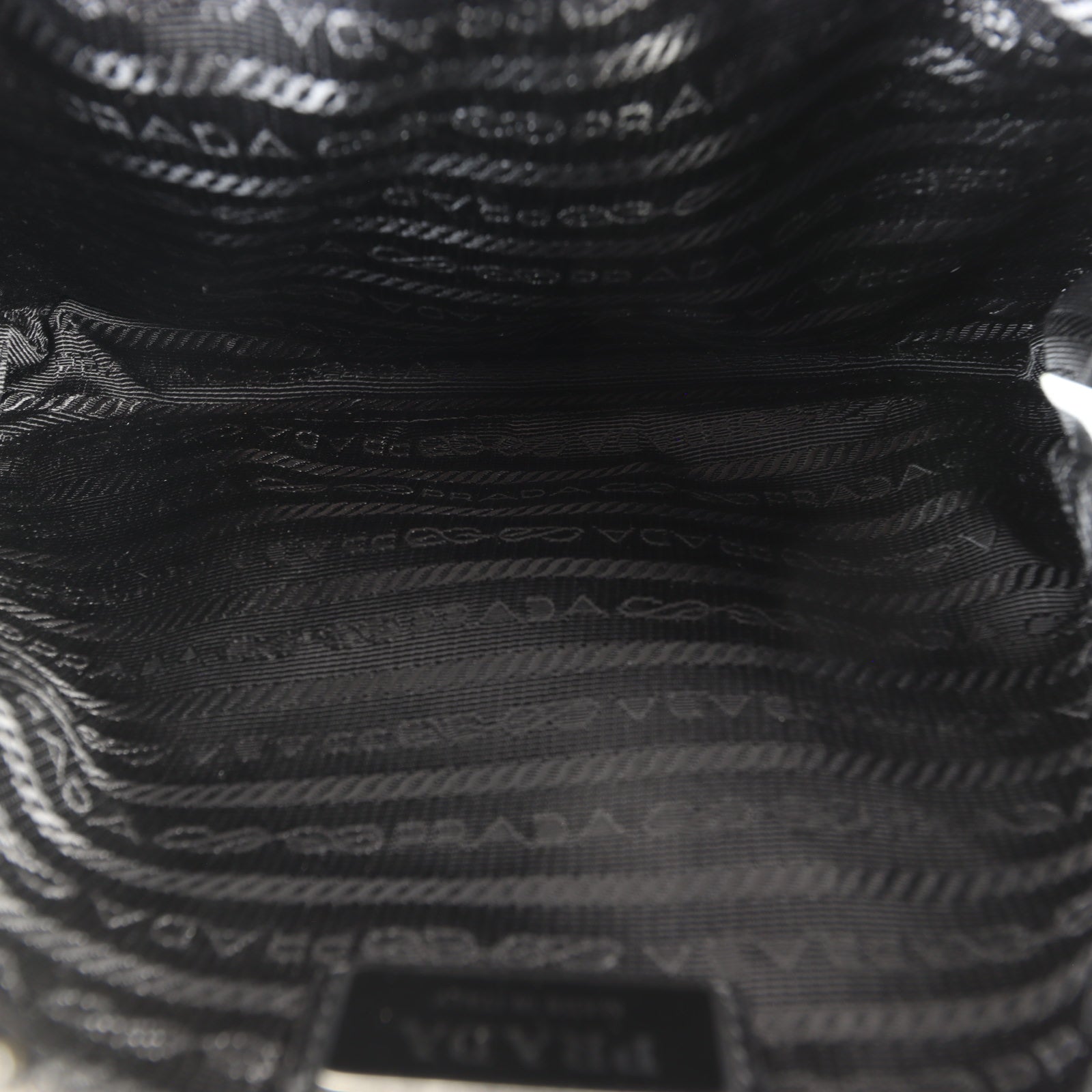 Prada Re-Nylon Saffiano Single Buckle Shoulder Bag