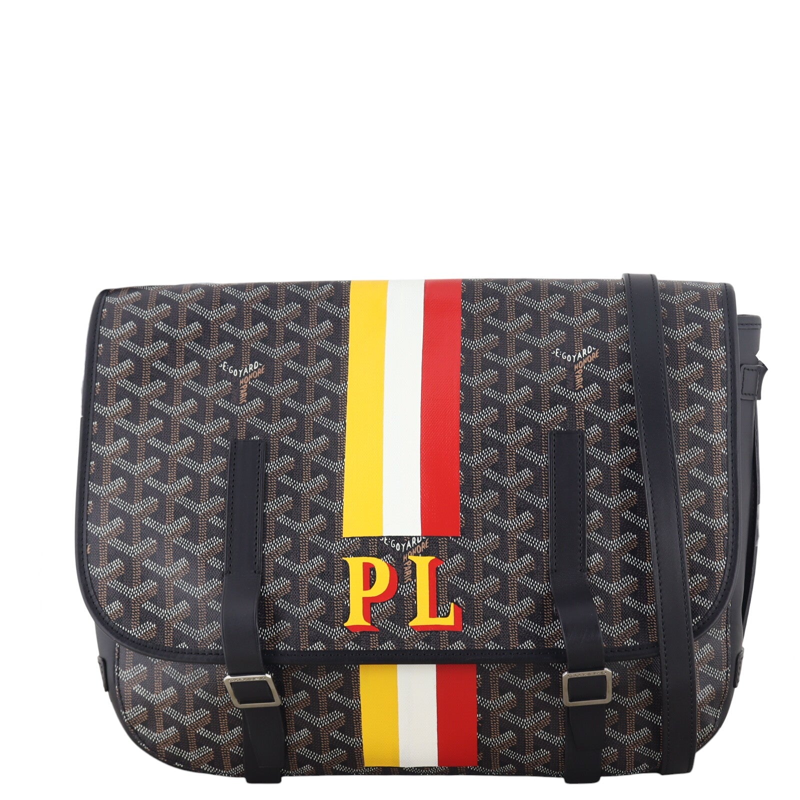 Goyard Belvedere MM Goyardine Marquage