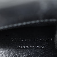Saint Laurent Kate Tassel Chain Bag Small Croc-Embossed