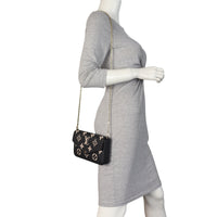 Louis Vuitton Pochette Felicie Monogram Empreinte Giant Bicolour