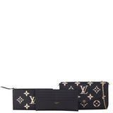 Louis Vuitton Pochette Felicie Monogram Empreinte Giant Bicolour