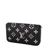 Louis Vuitton Pochette Felicie Monogram Empreinte Giant Bicolour