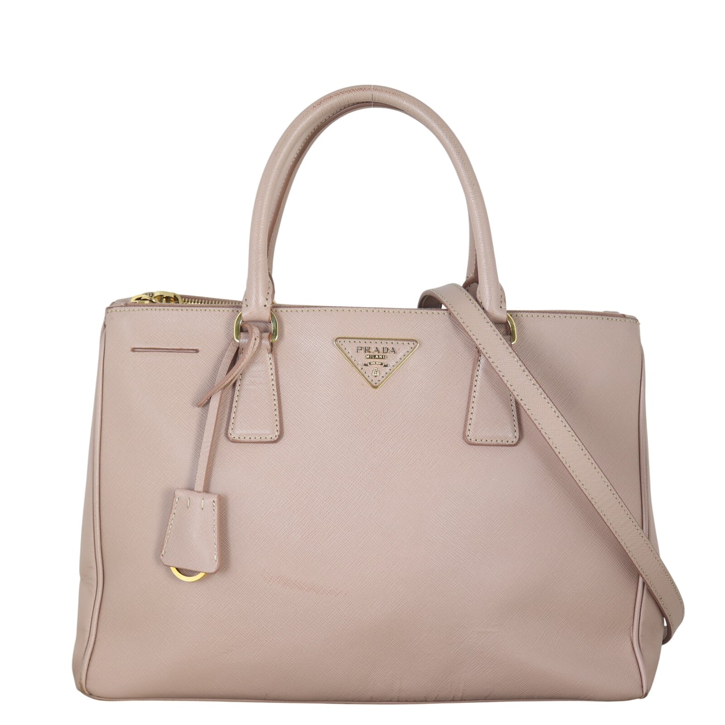 Prada Saffiano Lux Galleria Double Zip Tote Large