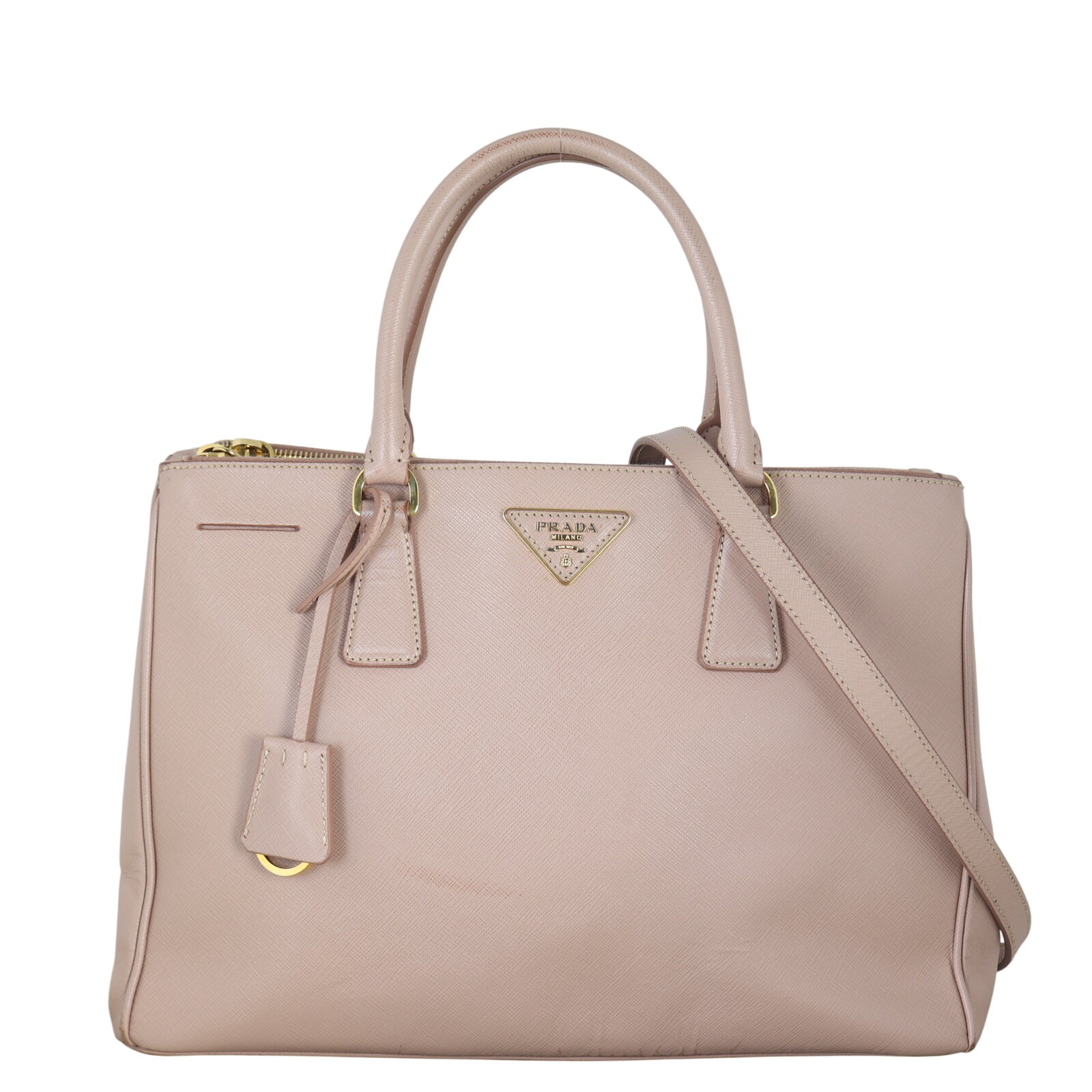 Prada Saffiano Lux Galleria Double Zip Tote Large