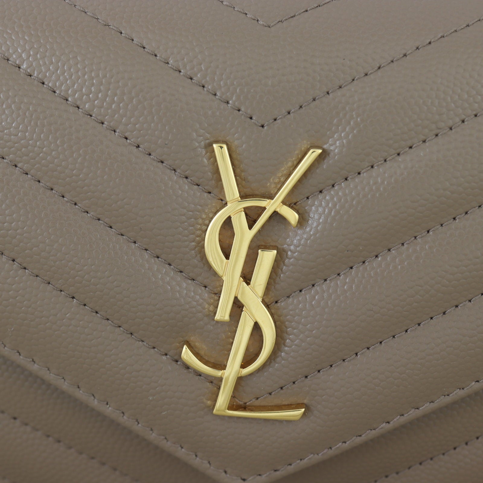 Saint Laurent Cassandre Envelope Chain Wallet