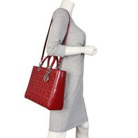 Dior Lady Dior Large Patent