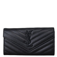 Saint Laurent Cassandre Large Flap Wallet