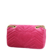 Gucci GG Marmont Velvet Mini Shoulder Bag