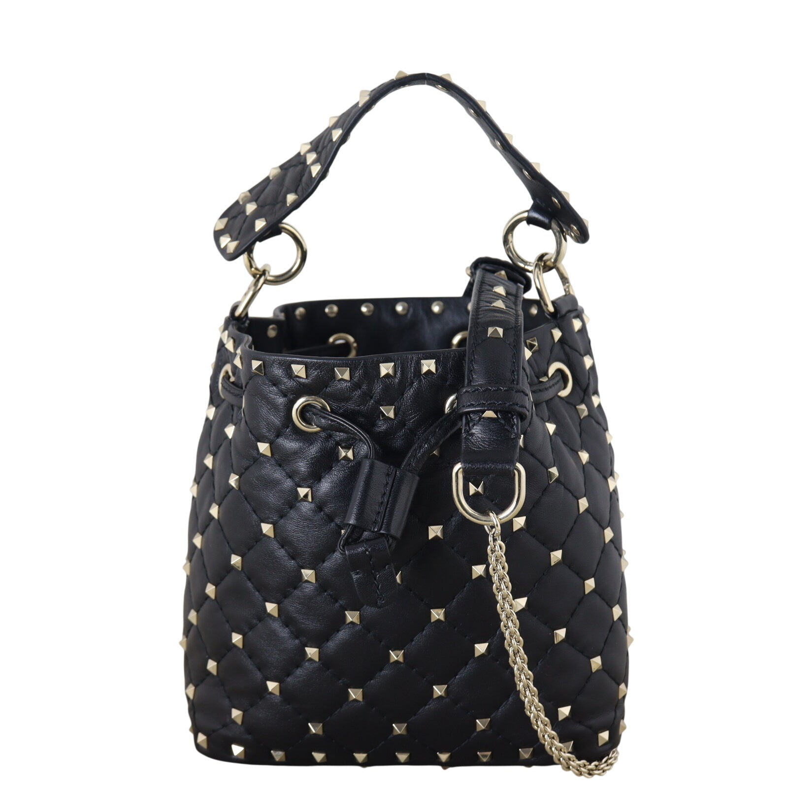 Valentino Rockstud Spike Bucket Bag