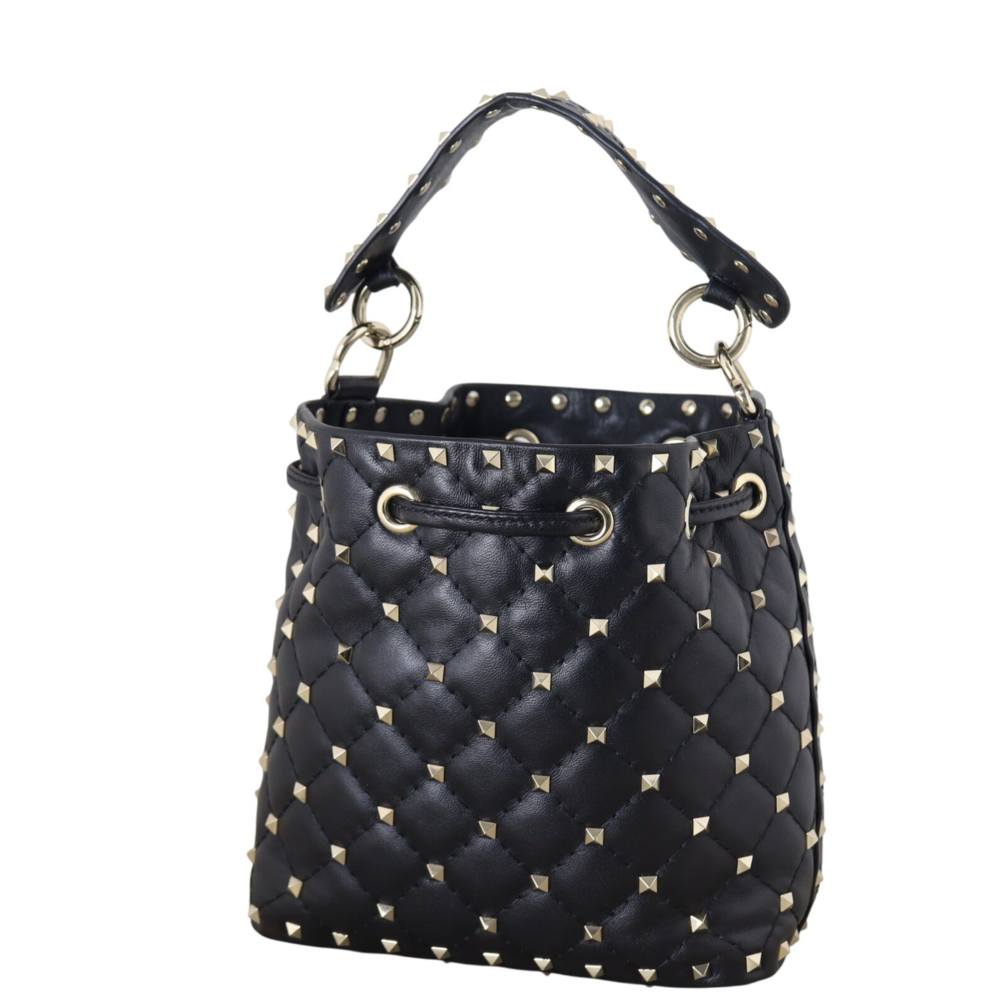 Valentino Rockstud Spike Bucket Bag