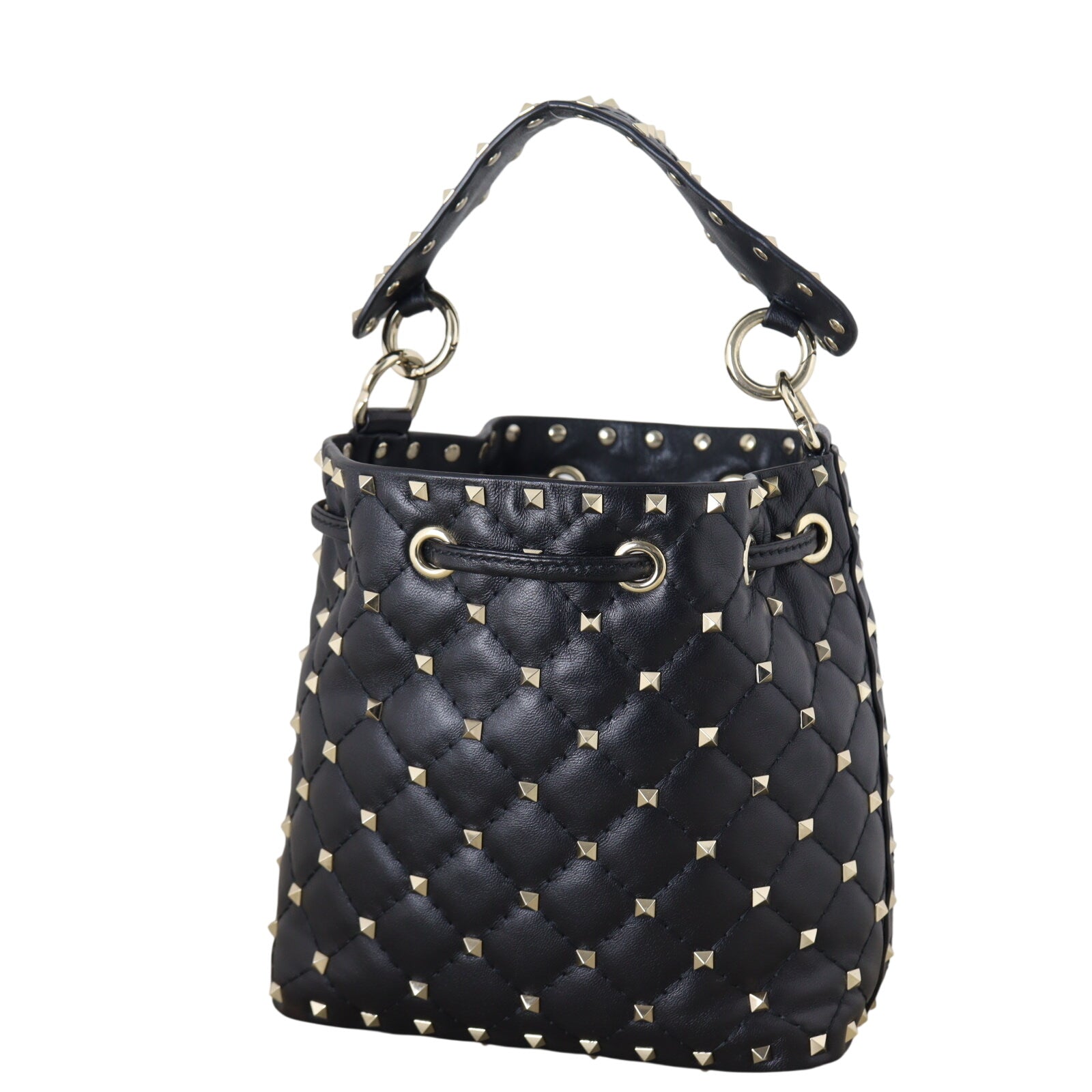 Valentino Rockstud Spike Bucket Bag