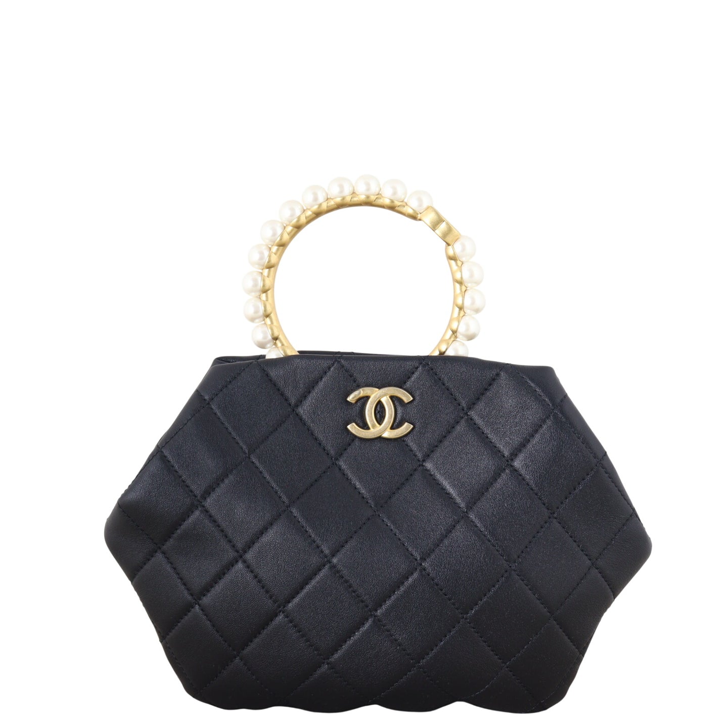 Chanel Pearl Crown Clutch