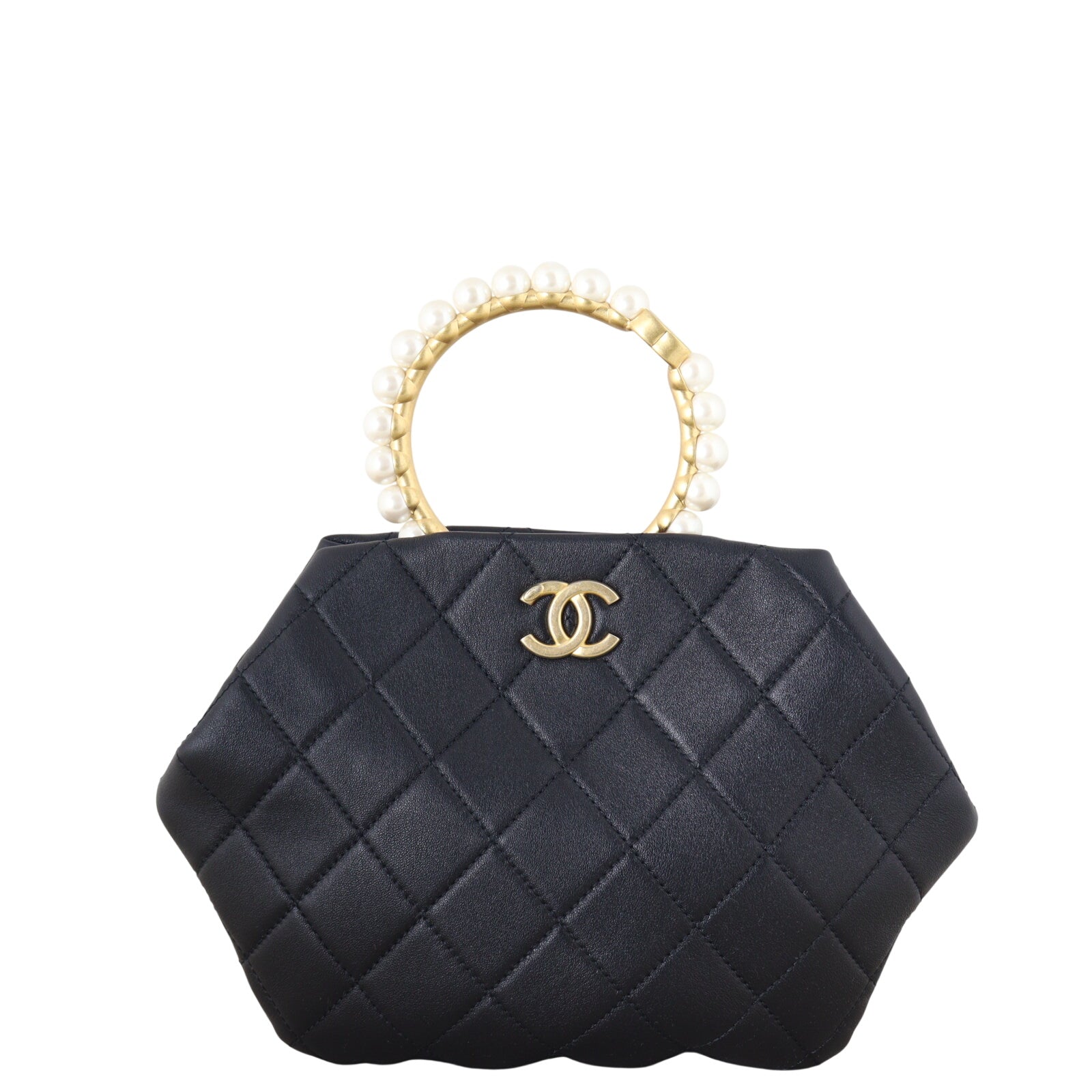 Chanel Pearl Crown Clutch
