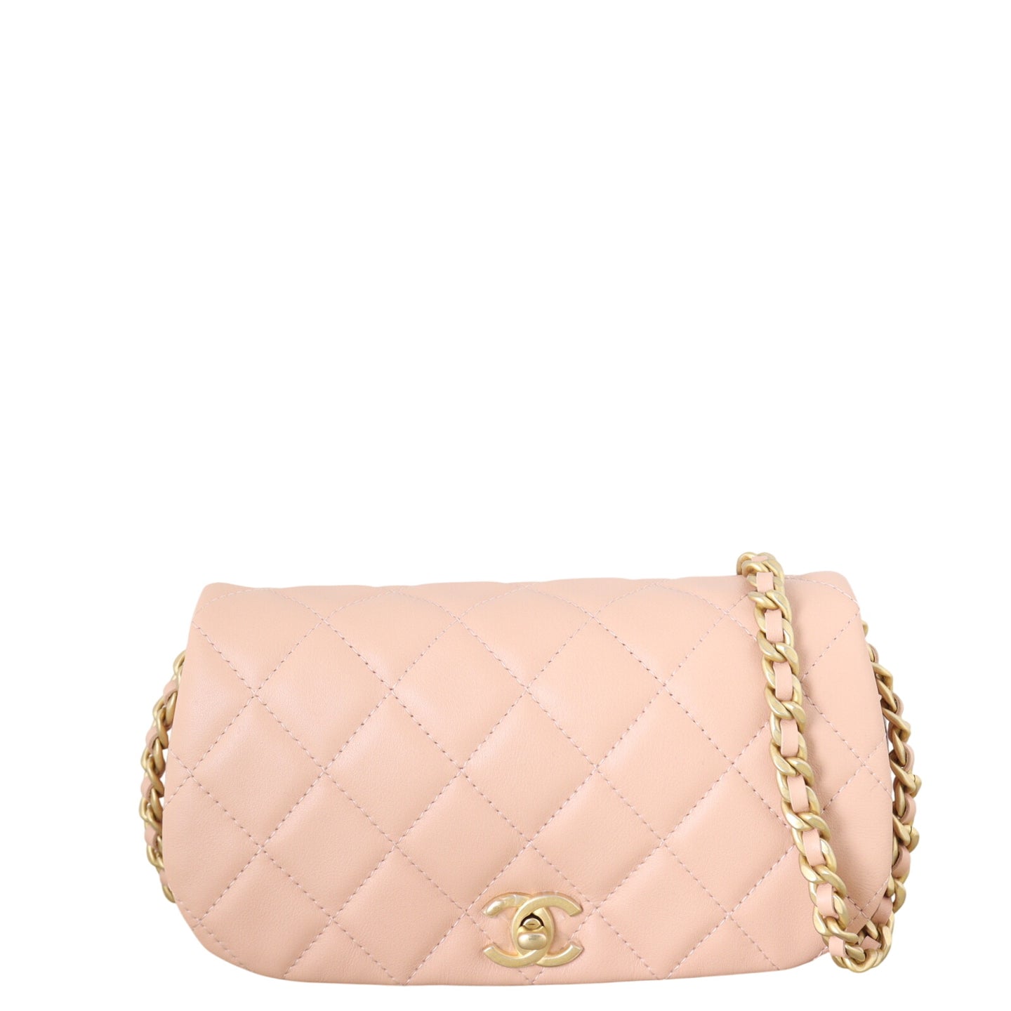 Chanel Coco Mail Clutch With Chain