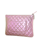 Chanel Classic O-Case Pouch Metallic Medium