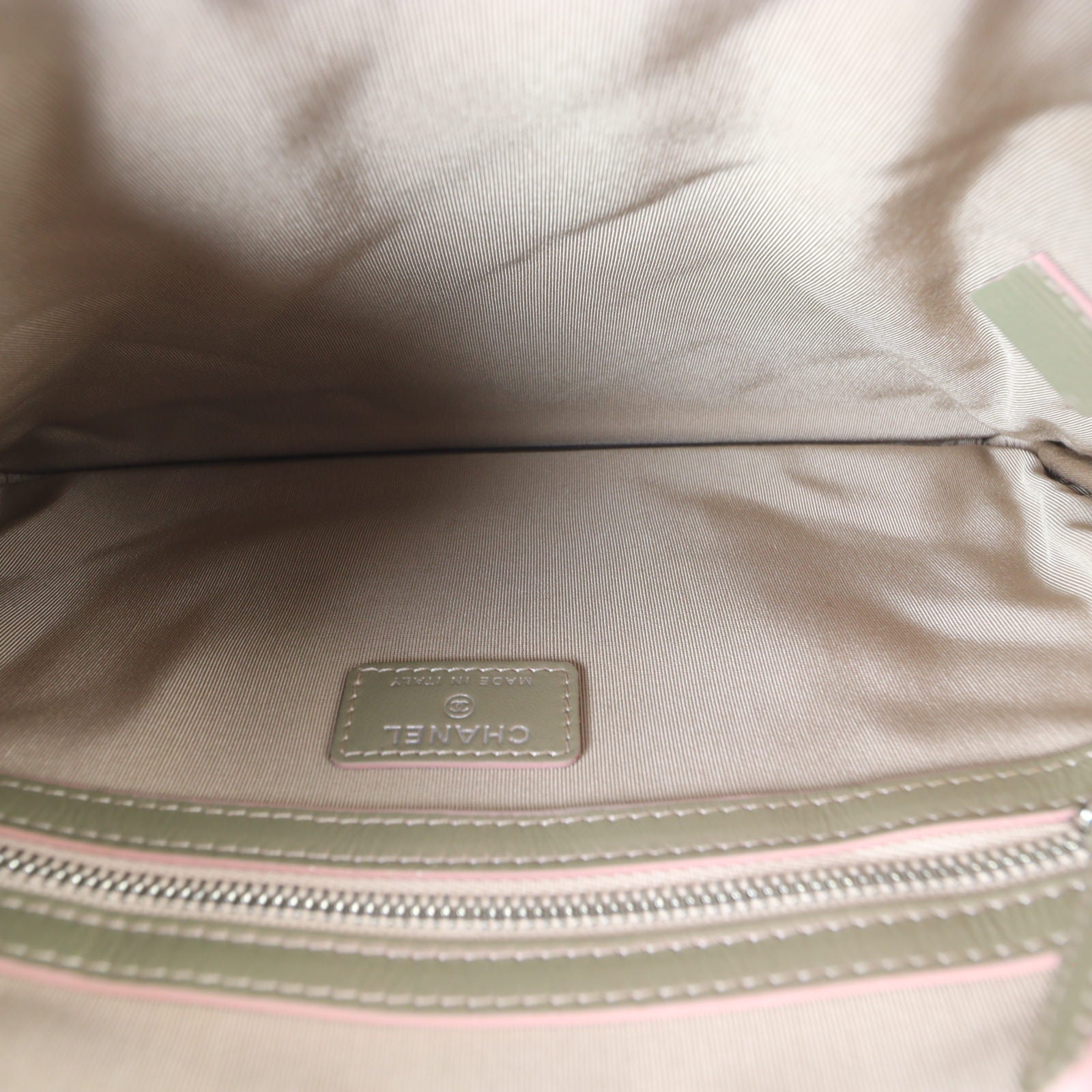 Chanel Classic O-Case Pouch Metallic Medium