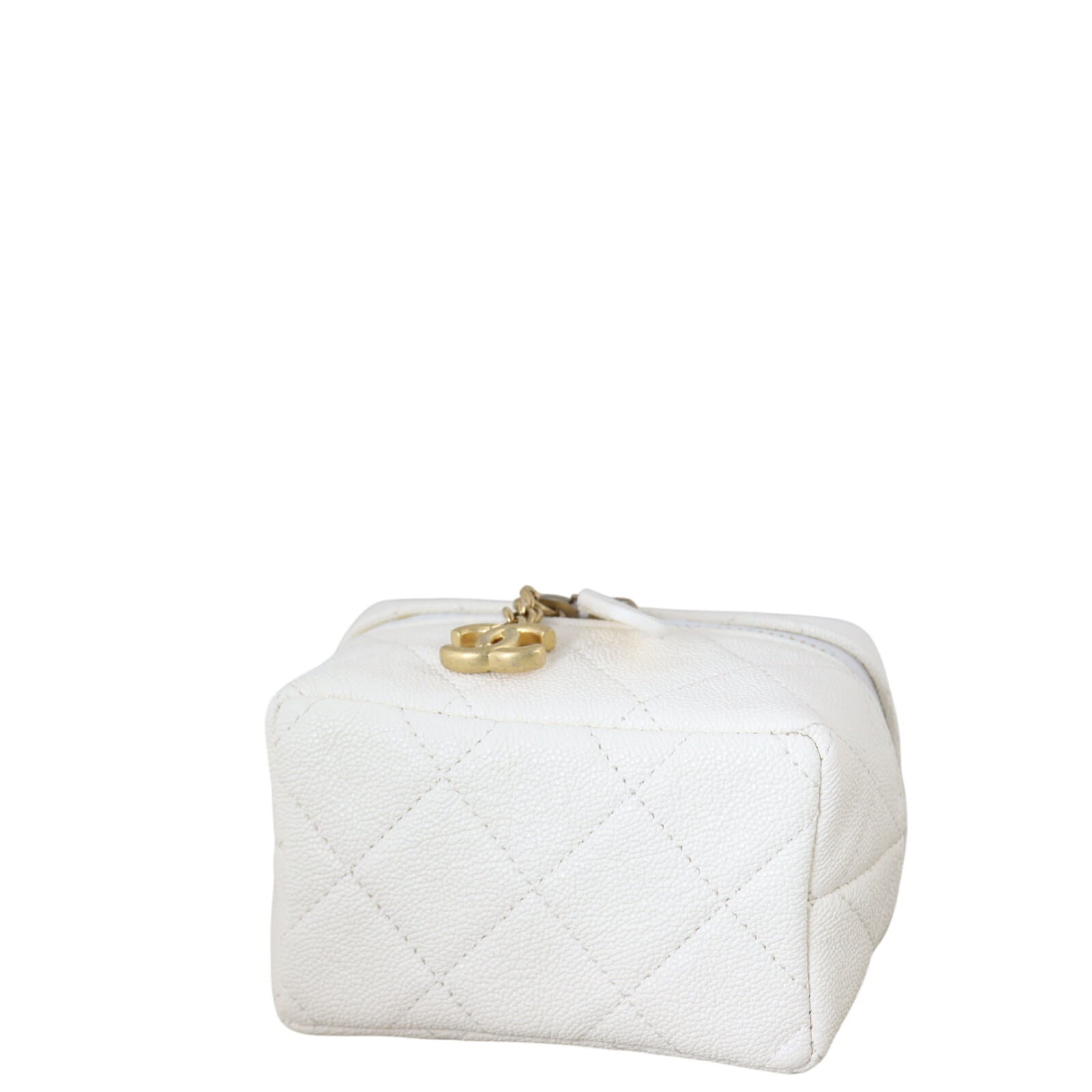 Chanel Top Handle Vanity Case Chain Bag Mini