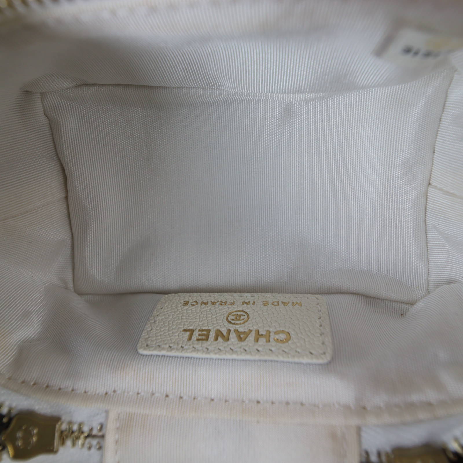Chanel Top Handle Vanity Case Chain Bag Mini