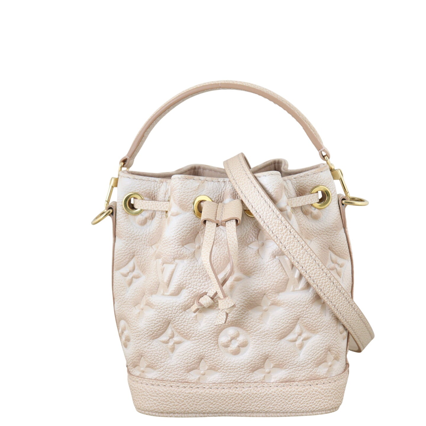 Louis Vuitton Nano Noe Monogram Empreinte Summer Stardust