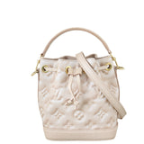 Louis Vuitton Nano Noe Monogram Empreinte Summer Stardust