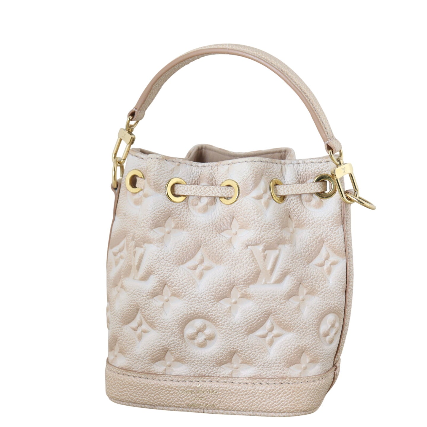 Louis Vuitton Nano Noe Monogram Empreinte Summer Stardust