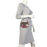 Louis Vuitton Mini Pochette Accessoires Damier Ebene 2016 Christmas Animation