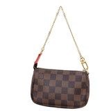 Louis Vuitton Mini Pochette Accessoires Damier Ebene 2016 Christmas Animation