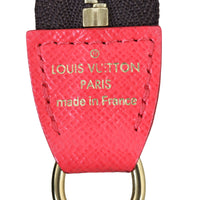 Louis Vuitton Mini Pochette Accessoires Damier Ebene 2016 Christmas Animation