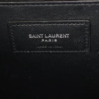 Saint Laurent Kate Tassel Chain Bag Medium Croc-Embossed