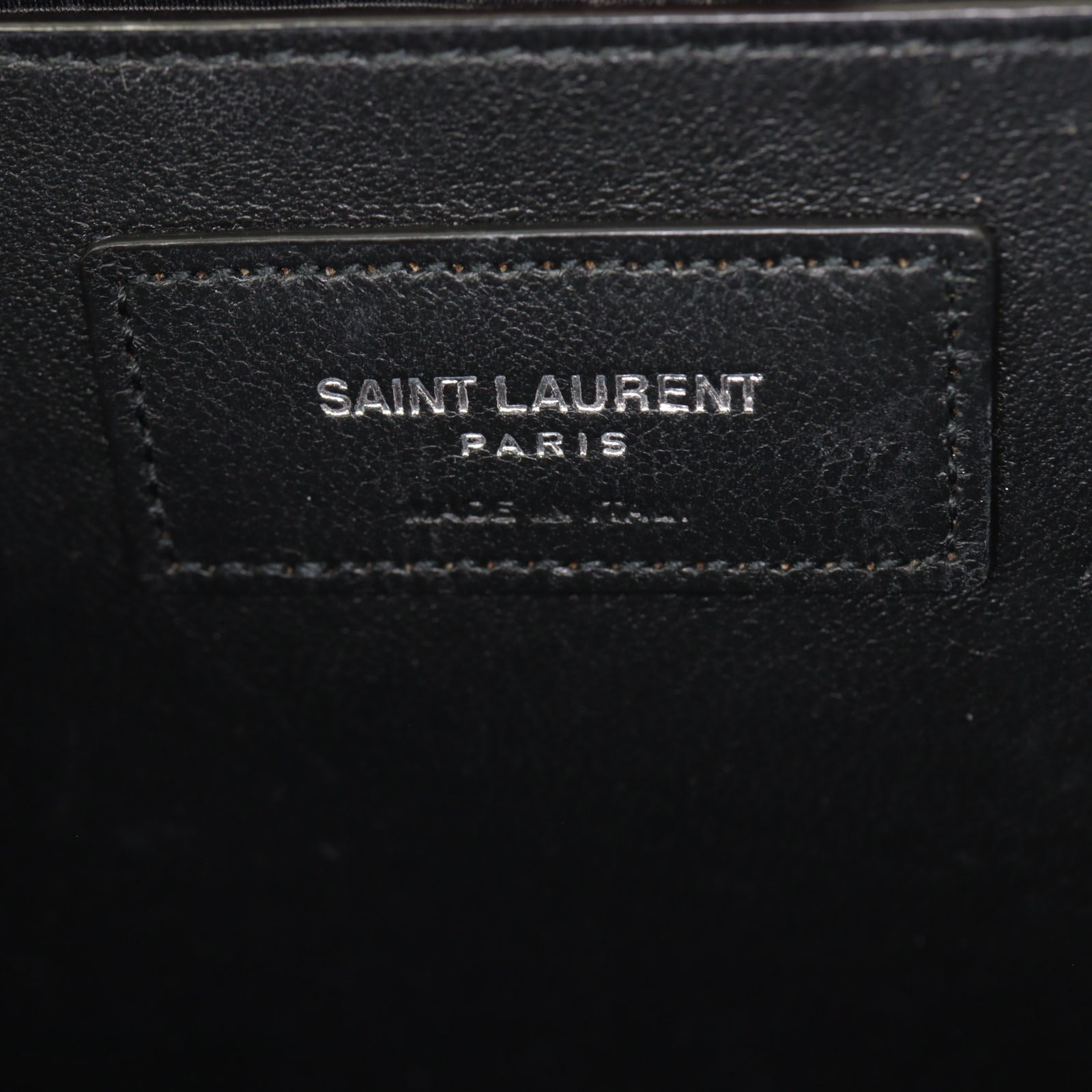 Saint Laurent Kate Tassel Chain Bag Medium Croc-Embossed
