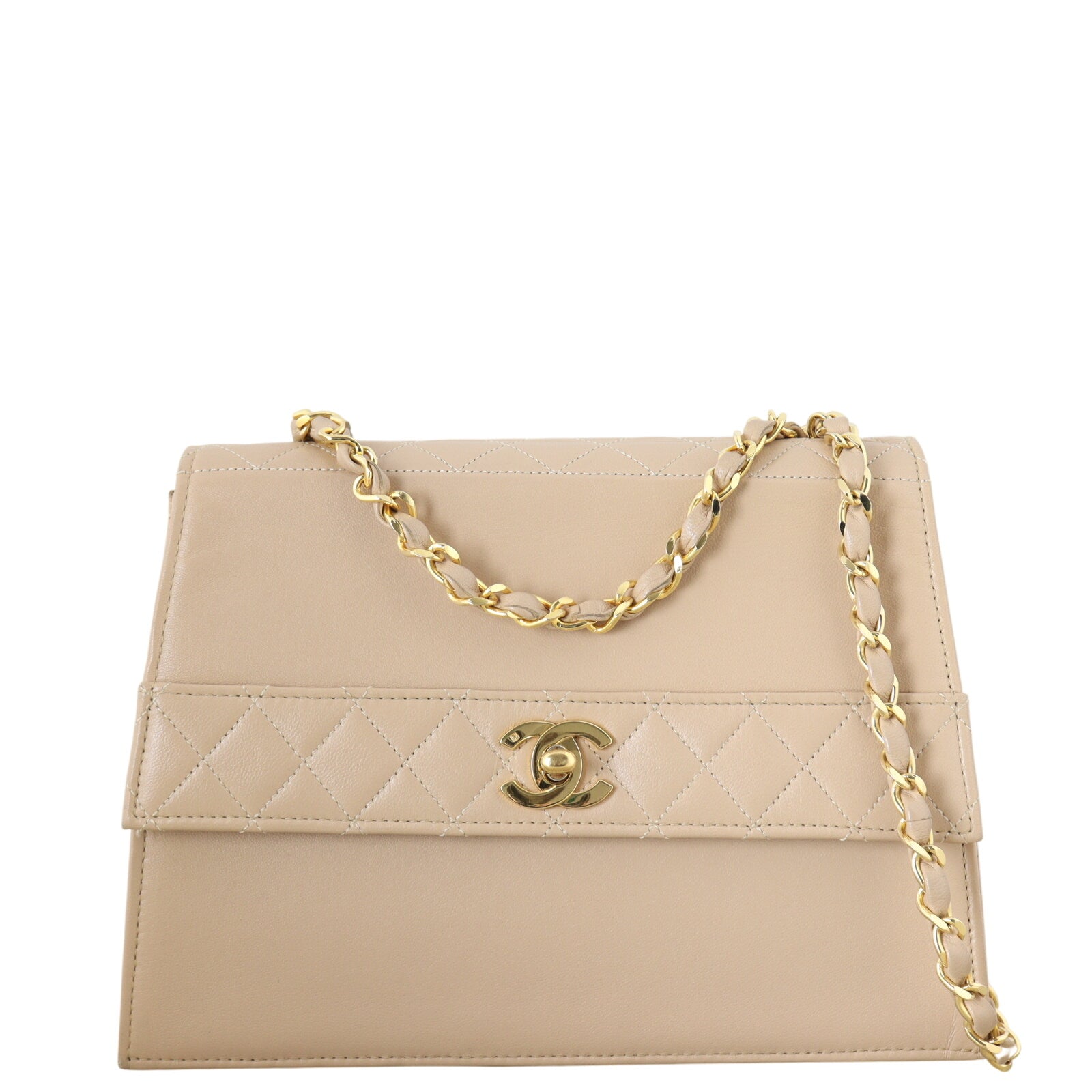Chanel Vintage Trapezoid Flap Bag