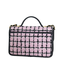 Chanel CC Top Handle Flap Bag Tweed